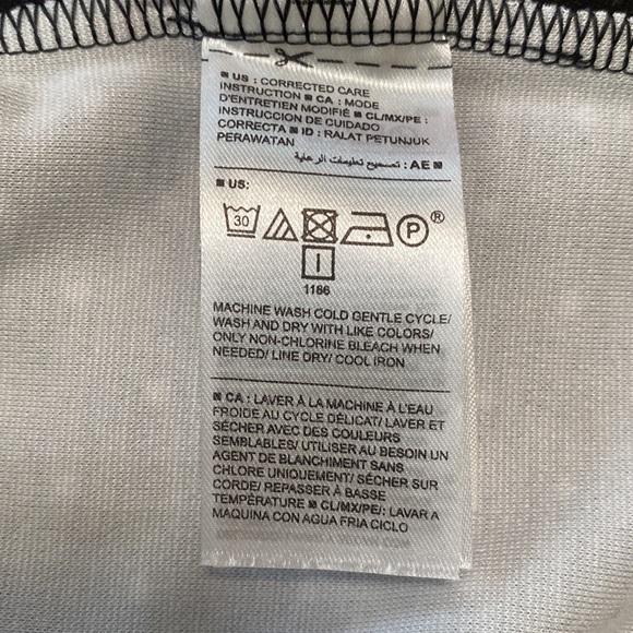 Old Navy black and white polkadot, dress, size L - Picture 4 of 6